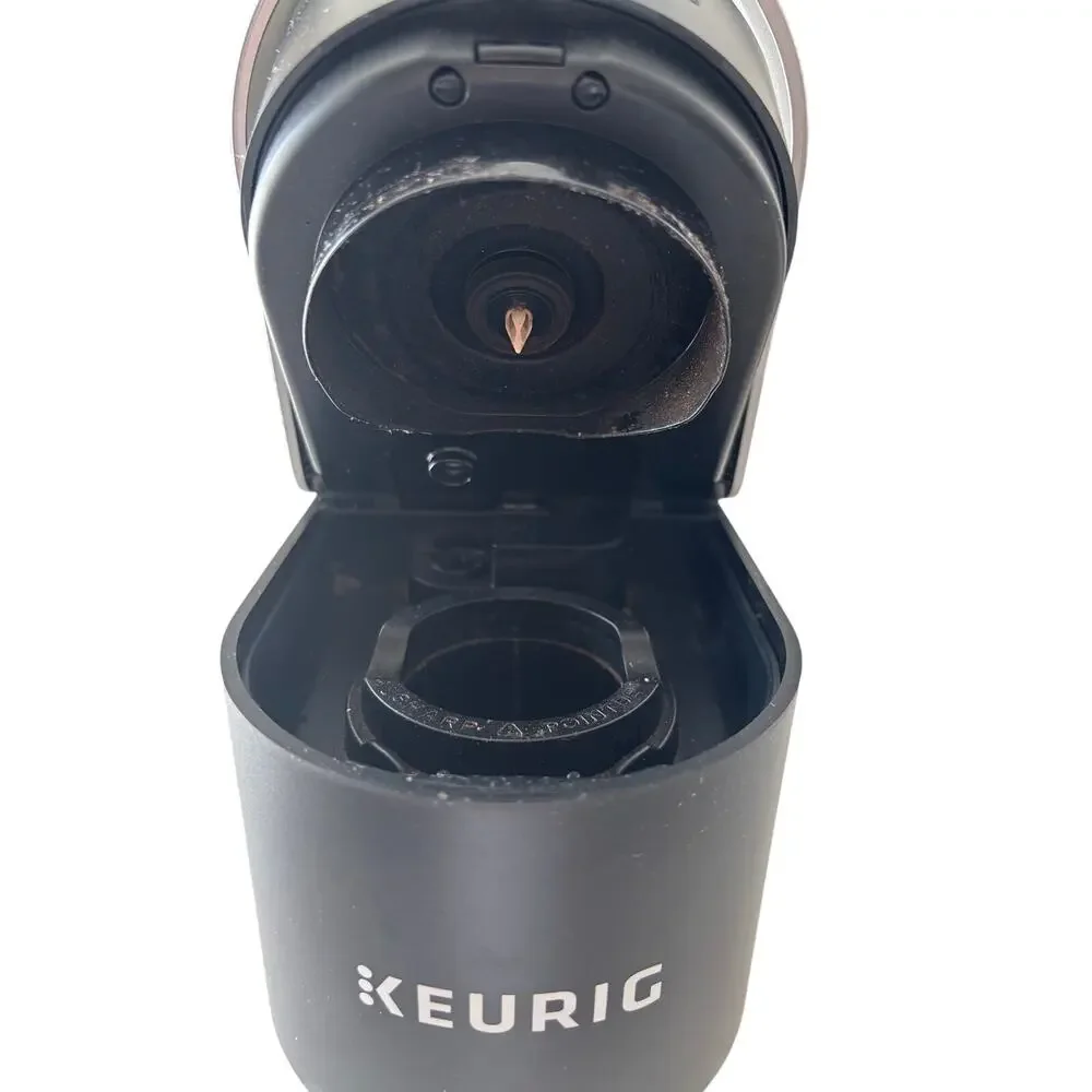Keurig Single Serve Coffee Maker in Black and Silver